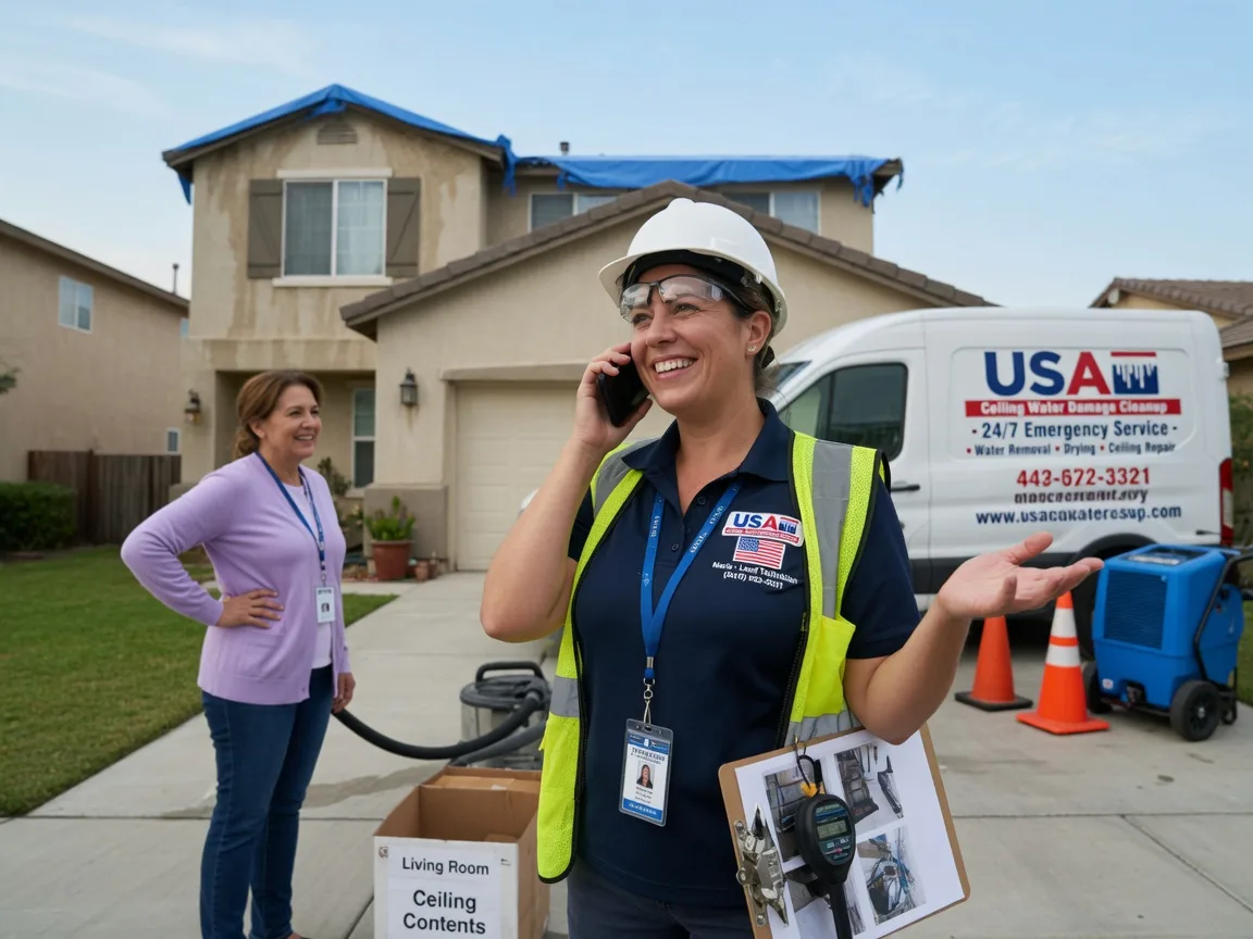 Ceiling Water Damage Restoration Denton, NE FAQs